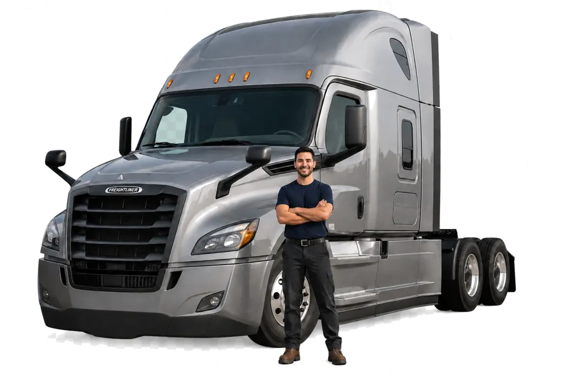 CDL truck driving training at Oxy Driving School in Marysville